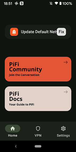 UpdateDefaultNetwork